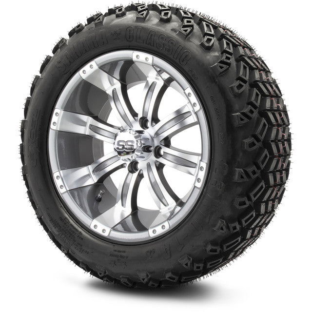 14" MODZ Tempest Gunmetal - Tire and Wheel Combo