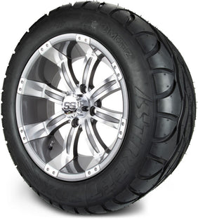 14" MODZ Tempest Gunmetal - Tire and Wheel Combo