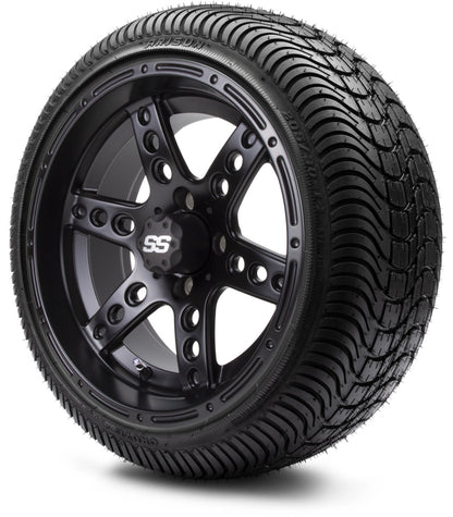 14" MODZ Reef Matte Black - Tire and Wheel Combo