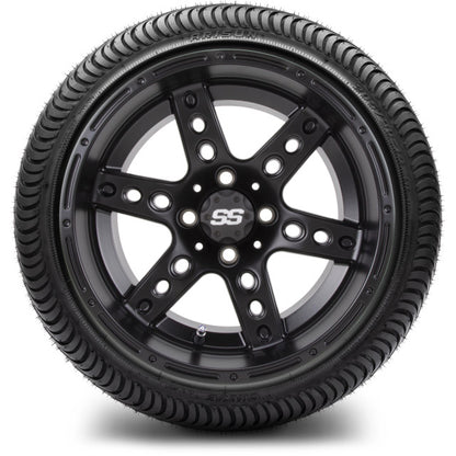 14" MODZ Reef Matte Black - Tire and Wheel Combo
