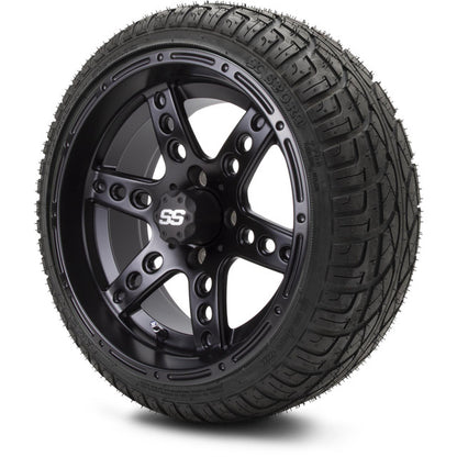 14" MODZ Reef Matte Black - Tire and Wheel Combo