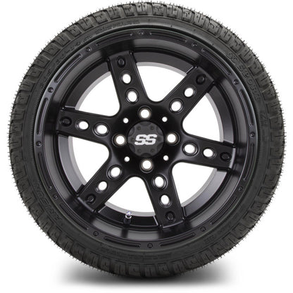 14" MODZ Reef Matte Black - Tire and Wheel Combo