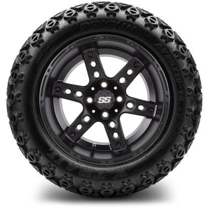 14" MODZ Reef Matte Black - Tire and Wheel Combo