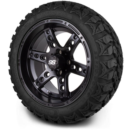 14" MODZ Reef Matte Black - Tire and Wheel Combo
