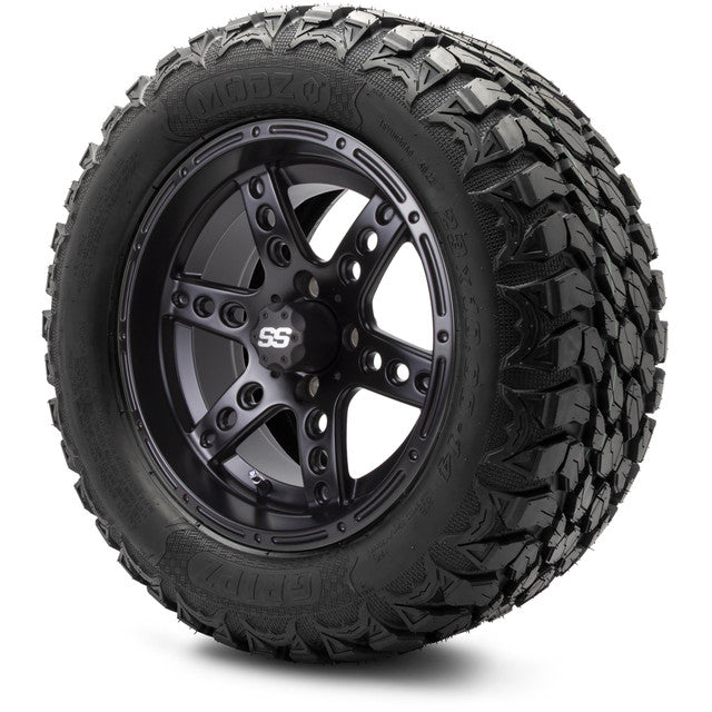 14" MODZ Reef Matte Black - Tire and Wheel Combo
