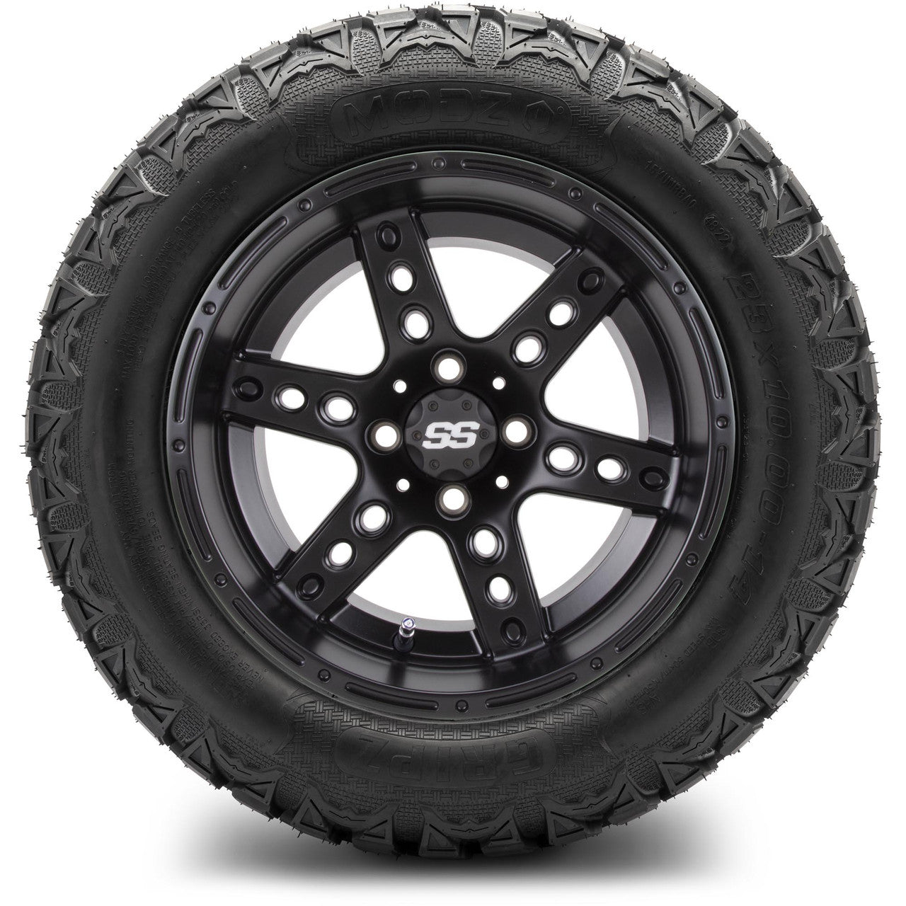 14" MODZ Reef Matte Black - Tire and Wheel Combo