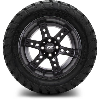 14" MODZ Reef Matte Black - Tire and Wheel Combo
