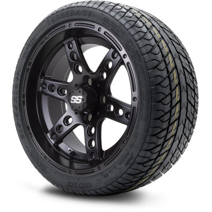 14" MODZ Reef Matte Black - Tire and Wheel Combo