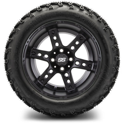 14" MODZ Reef Matte Black - Tire and Wheel Combo