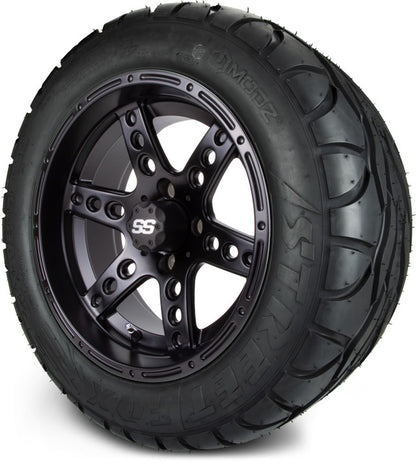 14" MODZ Reef Matte Black - Tire and Wheel Combo