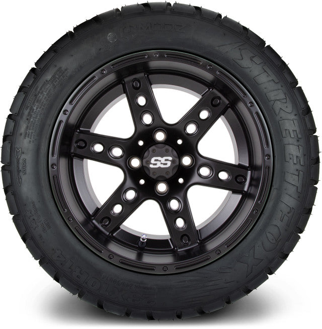 14" MODZ Reef Matte Black - Tire and Wheel Combo