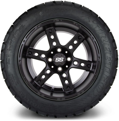 14" MODZ Reef Matte Black - Tire and Wheel Combo
