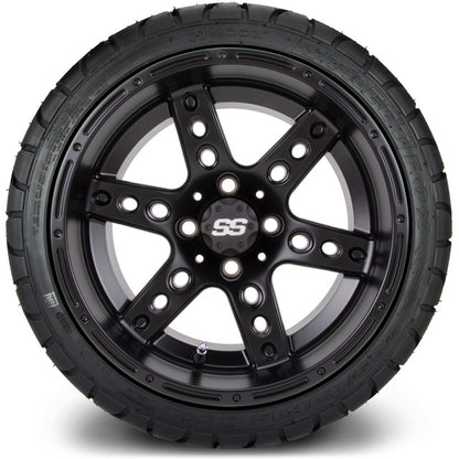 14" MODZ Reef Matte Black - Tire and Wheel Combo