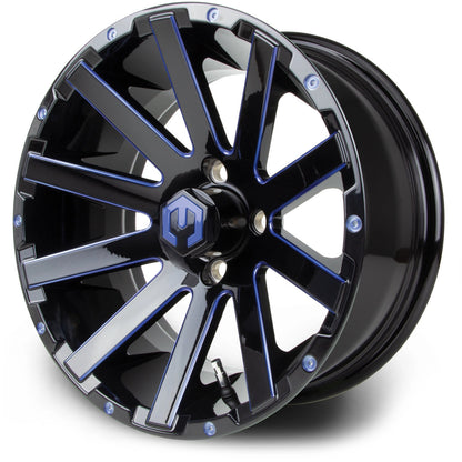 14" MODZ Mauler Blue & Black