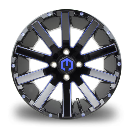 14" MODZ Mauler Blue & Black