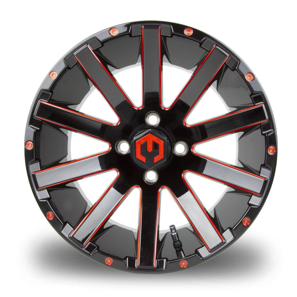 14" MODZ Mauler Red & Black