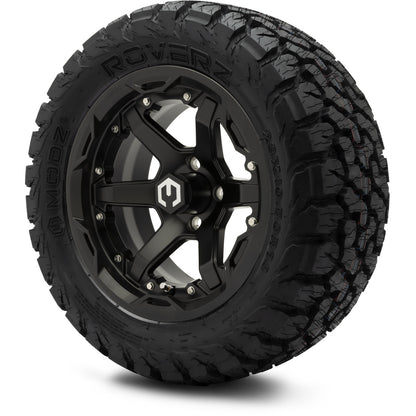 14" MODZ Gladiator Matte Black - Tire and Wheel Combo