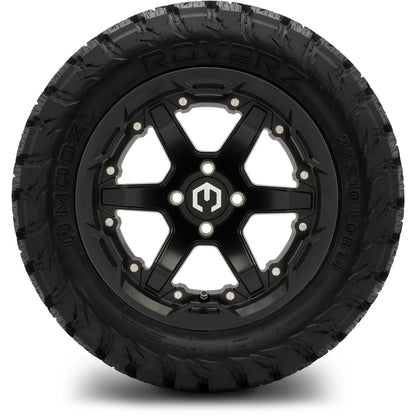 14" MODZ Gladiator Matte Black - Tire and Wheel Combo