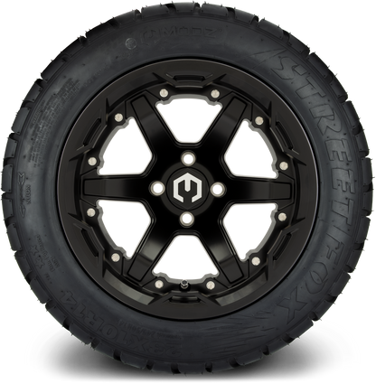 14" MODZ Gladiator Matte Black - Tire and Wheel Combo