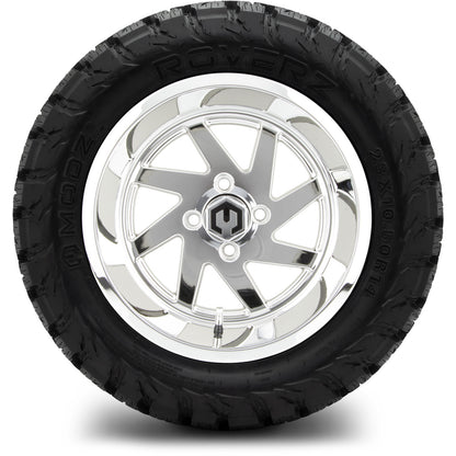 14" MODZ Fury Chrome - Tire and Wheel Combo