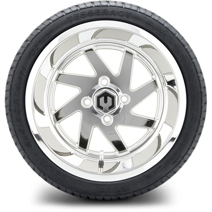 14" MODZ Fury Chrome - Tire and Wheel Combo