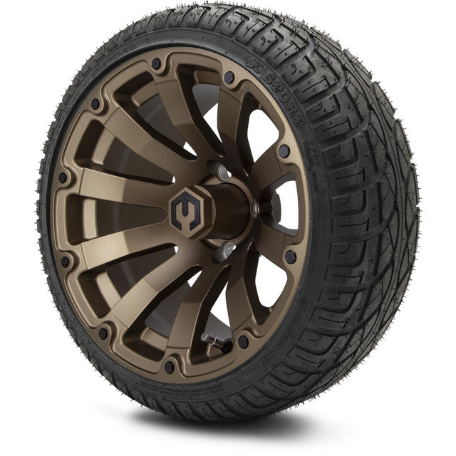 14" MODZ Bomber Matte Bronze - Tire and Wheel Combo
