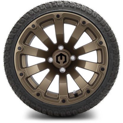 14" MODZ Bomber Matte Bronze - Tire and Wheel Combo