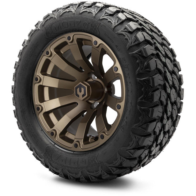 14" MODZ Bomber Matte Bronze - Tire and Wheel Combo