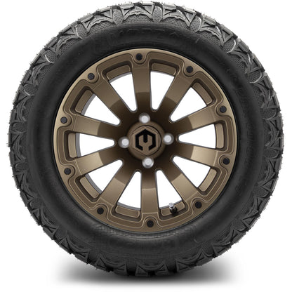 14" MODZ Bomber Matte Bronze - Tire and Wheel Combo