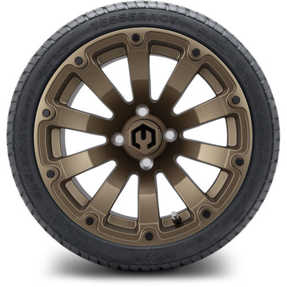 14" MODZ Bomber Matte Bronze - Tire and Wheel Combo