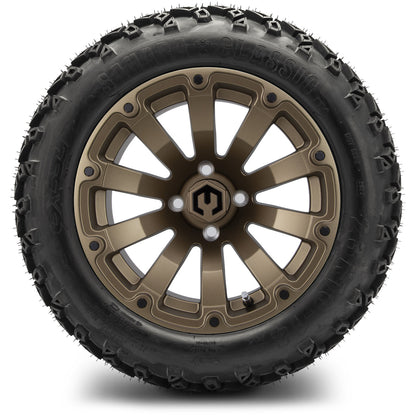 14" MODZ Bomber Matte Bronze - Tire and Wheel Combo