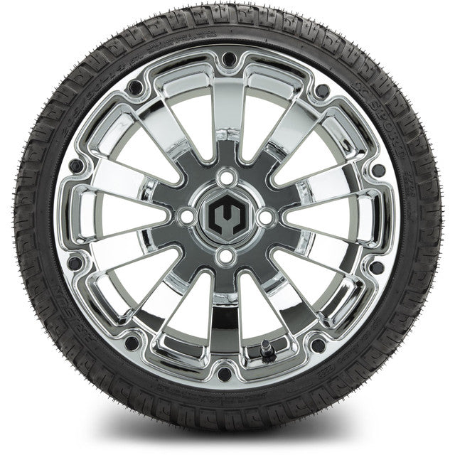 14" MODZ Bomber Chrome - Tire and Wheel Combo