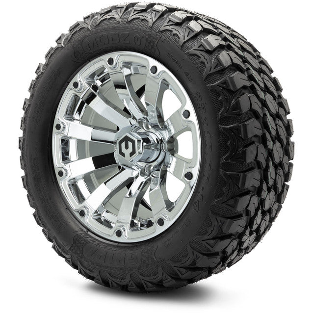 14" MODZ Bomber Chrome - Tire and Wheel Combo