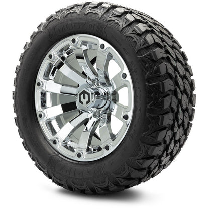 14" MODZ Bomber Chrome - Tire and Wheel Combo