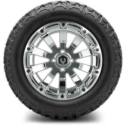 14" MODZ Bomber Chrome - Tire and Wheel Combo