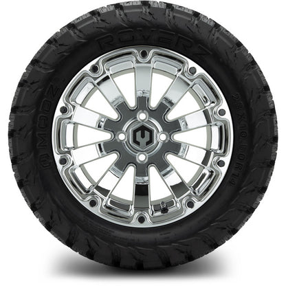 14" MODZ Bomber Chrome - Tire and Wheel Combo