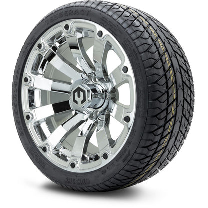 14" MODZ Bomber Chrome - Tire and Wheel Combo