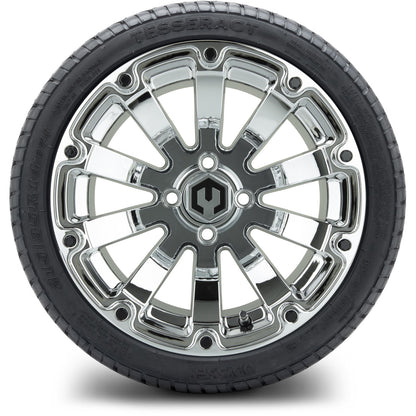 14" MODZ Bomber Chrome - Tire and Wheel Combo