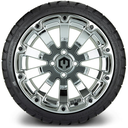 14" MODZ Bomber Chrome - Tire and Wheel Combo