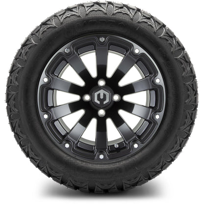 14" MODZ Bomber Matte Black - Tire and Wheel Combo