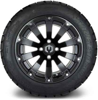 14" MODZ Bomber Matte Black - Tire and Wheel Combo