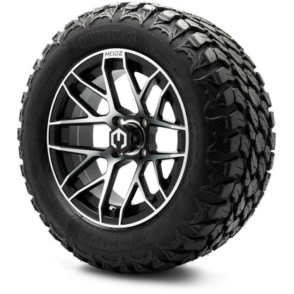 14" MODZ Matrix Machined Black - Tire and Wheel Combo