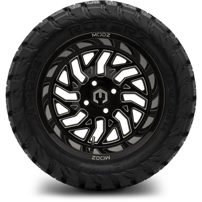 14" MODZ Carnage Glossy Black - Tire and Wheel Combo