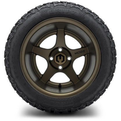 14" MODZ Maverick Matte Bronze - Tire and Wheel Combo
