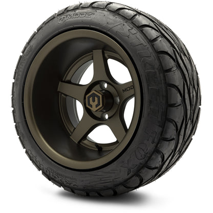 14" MODZ Maverick Matte Bronze - Tire and Wheel Combo