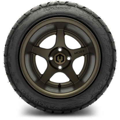 14" MODZ Maverick Matte Bronze - Tire and Wheel Combo