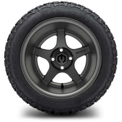 14" MODZ Maverick Gunmetal - Tire and Wheel Combo