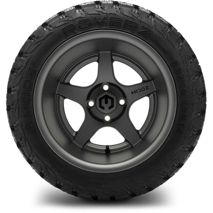 14" MODZ Maverick Gunmetal - Tire and Wheel Combo
