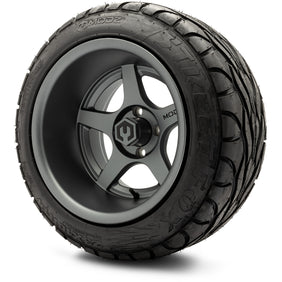 14" MODZ Maverick Gunmetal - Tire and Wheel Combo