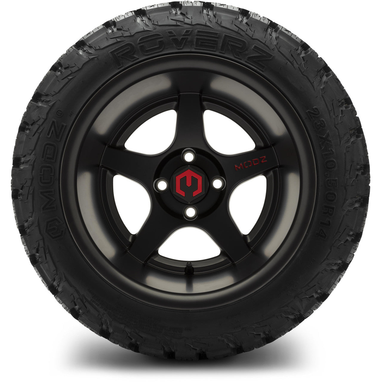 14" MODZ Maverick Matte Black - Tire and Wheel Combo